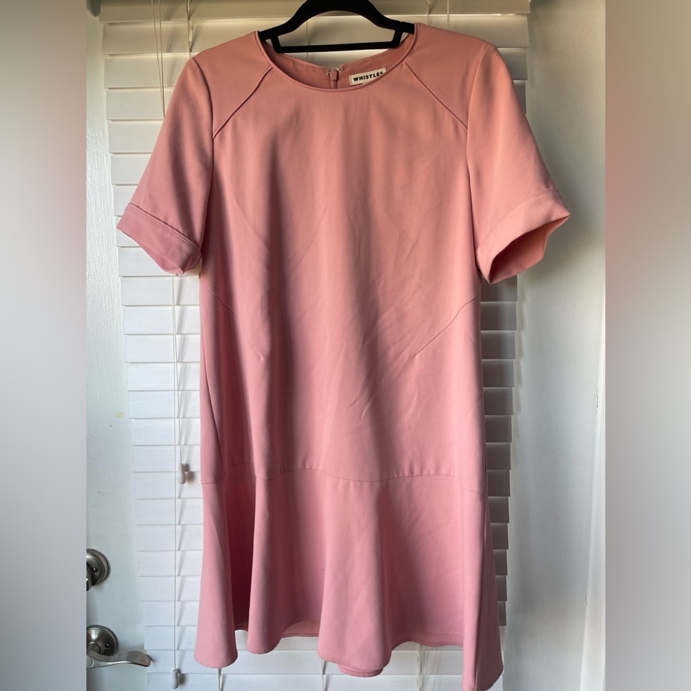 Whistles London Dress used 2-3 times, very slight piling on neckline - size 6